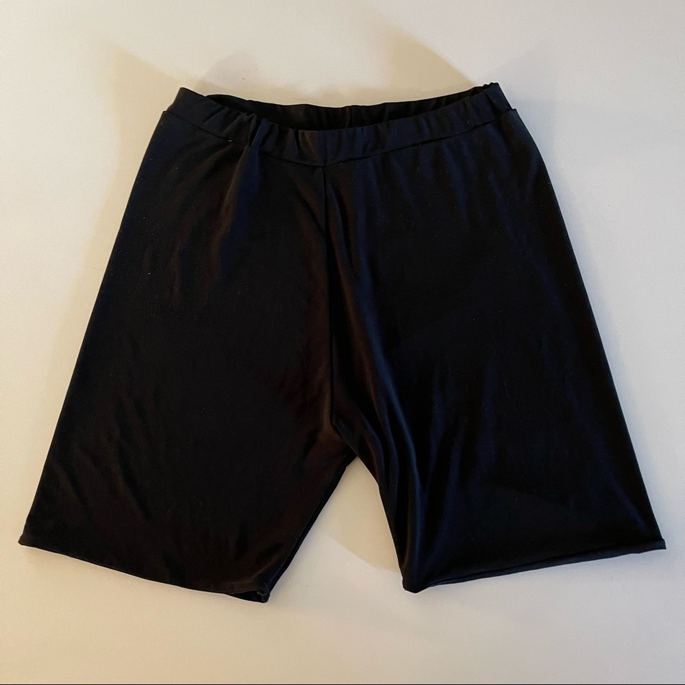 High Rise Black Shorts